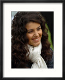 Katie Melua Being Interviewed in the Vip Area at T in the Park at Balado
