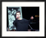 Jim Kerr of Simple Minds at Wembley Stadium in Honour of Nelson Mandela's 70th Birthday  June 1988