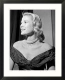 Grace Kelly During Interview with Daily Mirror Reporter Donald Zec at the 1955 Cannes Film Festival