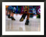 Traditional Mexican Dancing During Celebrations for Cinco De Mayo  Los Angeles  California  USA