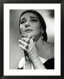 Maria Callas as Floria in Tosca  the Most Renowned Opera Singer of the 1950s