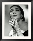 Maria Callas as Floria in Tosca  the Most Renowned Opera Singer of the 1950s