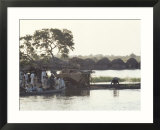 Early Morning River Scene  Northern Area  Nigeria  Africa