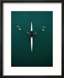 Rower On River Garonne  Toulouse  France