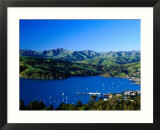 Akaroa Harbour  Banks Peninsula  Canterbury  New Zealand