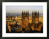 New College And New Town  Edinburgh  United Kingdom