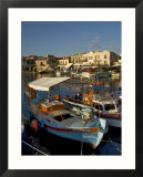 Fishing Boats  Rethymnon  Crete  Greek Islands  Greece  Mediterranean