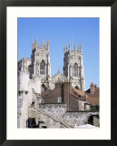 Bootham Bar and York Minster  York  Yorkshire  England  United Kingdom