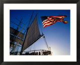 Stern of the Star of India Maritime Museum in Downtown San Diego  San Diego  California