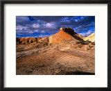 Eroded Landscape  Painted Desert  Coober Pedy  South Australia