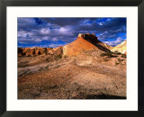 Eroded Landscape  Painted Desert  Coober Pedy  South Australia