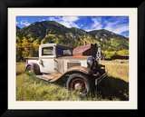 Old International Pickup Near Lake City  Colorado  USA