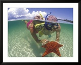 Snorkeling in the Blue Waters of the Bahamas