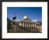 The Massachusetts State House  1798  Designed by Charles Bulfinch  Boston  Massachusetts  USA