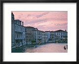 Grand Canal at Dusk from Academia Bridge  Venice  Italy