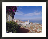Alfama and Rio Tejo (Tagus River)  Lisbon  Portugal  Europe