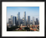 City Skyline at Dawn  Singapore  Southeast Asia  Asia