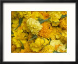 Yellow Carnations for Sale for Temple Offerings in Little India  Singapore  South East Asia