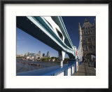 The City of London from Tower Bridge  London  England