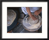 Israel: Woman Baking Bread
