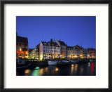 Nyhavn Harbour  Copenhagen  Denmark
