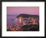 Harbour and Town of Horta  Faial Island  Azores  Portugal