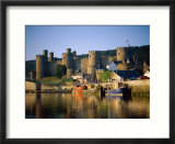 Conwy Castle and River Conwy  Wales