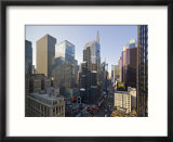 Broadway Looking Towards Times Square  Manhattan  New York City  USA