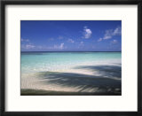 Tropical Beach at Maldives  Indian Ocean