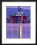 Oil Rig at Dawn  Ross-Shire  Scotland