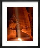 Stream of Light Through Upper Antelope Canyon  Page  USA