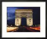 Arc de Triomphe at Night
