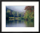 Morning Fog on River  Missouri  USA