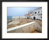 Cape Coast Castle with Cannons Along the Waterfront  World Heritage Site  Cape Coast  Ghana