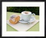 Morning Cappuccino at Eden Grand Hotel  Lake Lugano  Lugano  Switzerland