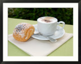 Morning Cappuccino at Eden Grand Hotel  Lake Lugano  Lugano  Switzerland