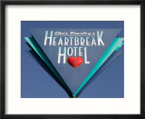 Sign for the Heartbreak Hotel  Memphis  Tennessee  USA