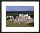 Temple of Columns  Chichen Itza Ruins  Maya Civilization  Yucatan  Mexico