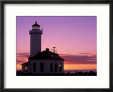 Pt Wilson Lighthouse  Entrance to Admiralty Inlet  Washington  USA