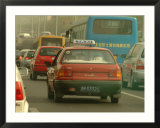 A Taxi in Traffic