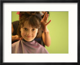A 6-year-old Girl Gets a Haircut