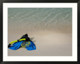 Blue Snorkeling Gear  Renaissance Island  Aruba  Caribbean