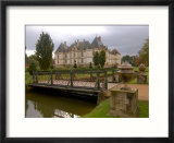 Garden of Chateau de Cormatin  Burgundy  France