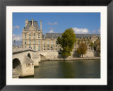 Pont Royal and the Louvre Museum  Paris  France