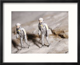 Astronaut Figurines on the Moon