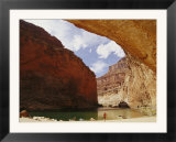 Colorado River Boaters Taking a Break in Redwall Canyon