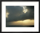 Scenic with Clouds  off Grand Cayman Island  Western Caribbean Sea