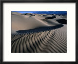 Ripples in Sand at Mesquite Sand Dunes  Death Valley National Park  USA