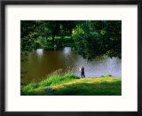 Fishing in the River Vienne  Chinon  France