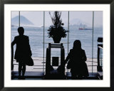 People on Escalators at China Hong Kong City Complex  Tsimshatsui  Kowloon  Hong Kong  China